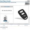 GBS G.B.S. Elettronica 2804 RF Wireless Pulsanti Nero telecomando