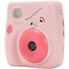 Dpofirs Fotocamera a Stampa Istantanea, Fotocamera Digitale per Bambini con Schermo da 2,4 Pollici con Video 1080P, Cavo USB Tipo C, Cinturino da Polso di Sicurezza, 2 Rotoli di Carta