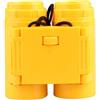 mophrati Telescopio Kid Strap Bambini Binocolo Ingrandimento 2.5x Binocolo Giocattolo Guardare Bambini All'aperto Precoce Materiale Didattico, Giallo