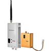 Yctze Kit Ricetrasmettitore Audio Video Wireless, Set Ricevitore Trasmettitore 1.2G 800MW, Kit di Trasmissione in Tempo Reale per Monitoraggio CCTV, Ricetrasmettitore Compatto con Struttura in