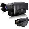 cdpdmai Monoculare di Visione Notturna, Occhiali di Visione Notturna Digitali Visione Notturna monoculare 1080P HD Infrarossi Zoom Digitale 5X, Day Night Dual Use per Campeggio all'aperto