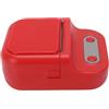 Jectse Mini Stampante, Macchina Termica Tascabile Portatile, Portatile e Compatta, Connessione Rapida, App Ricca di funzionalità, per Appunti, Diagrammi Anatomici, Diario, Fai da Te, (rosso)