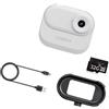 YROHGKPN Dispositivo portatile 1080P moderno e dettagliato con supporto accattivante, dispositivo video portatile per ciclismo, blogging e registrazione di creature. Fotocamera sportiva estremamente portatile