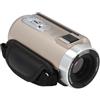AKLOSIPY Videocamera Full HD 080P con Visione Notturna e 8X M - Registratore Digitale Compatto con Funzione Webcam per lo Streaming (GOLD)