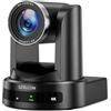 SZXLCOM Telecamera PTZ 4K Zoom ottico 20X con HDMI SDI USB3.0 RJ45 Live Streaming Webcam, telecamera PTZ sala conferenze per servizi ecclesiastici, eventi di culto, vMix, OBS AI monitoraggio