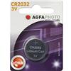 AgfaPhoto CR2032 3.0 V litio 1 pezzo, 150-803432