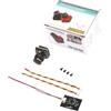 Kaeltsyn Ready to Fly FPV Camera 1800TVL Obiettivo 2.1mm Funzione Filtro Professionale Ideale per gli Appassionati Cavo 3PIN Fpv Racing UAV Camera