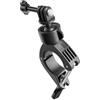 Rxgiasup Morsetto di fissaggio per manubrio in alluminio per fotocamere sportive con supporto per fotocamera con regolazione a 360 gradi
