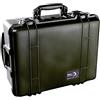 PELI 1560 Valigia protettiva a tenuta stagna con Custodia per laptop e sacchetti, Grado di protezione IP67, Capacità di 44L, Prodotto in Germania, Colore Nero