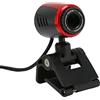 Generic Webcam, Webcam HD, Camme di Web Fotocamera Desktop con Microfono, Fotocamera per Laptop Correzione a Colori USB 2.0 a 360 Gradi per il Laptop per Computer Skype Skype MSN Veideo