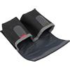 Plyisty Borsa Portabatteria per Mavic 2, Mini 4 Pro, Mini 3, Batteria per Droni Serie Avata, Custodia Portabatteria in Nylon a 2 Slot per LP-E4N, LP-E19 (BLACK)