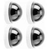 Generic Telecamera di Simulazione Fittizia a LED per Deterrenza Antifurto in Hotel e Aree Residenziali 4 Pezzi (WHITE)