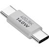 Generico Adattatore USB C Ad Angolo Retto, Adattatore USB C A 90 Gradi | Adattatore Caricabatterie Rapido PD Da 140 W Tipo C A USB - Adattatore Maschio-femmina 8K 60Hz, Adattatore Extender USB Tipo C Per Smart