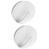 BUGUUYO Ganci Magnetici per Cucina 2 Pezzi Calamita Potente in Abs Resistente e Design Salvaspazio per Frigorifero e Uso Domestico in Cucina