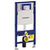 Geberit Duofix 111300005 - Elemento da parete per WC a parete, con tecnologia di risciacquo a 2 quantità, funzione di arresto di risciacquo, isolato dall'acqua sudata, struttura in acciaio, 65178 3