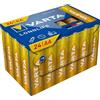 VARTA Pile AA, confezione da 24, Longlife, Alcaline, 1,5V, ideale per telecomandi, sveglie, radio, orologi da parete, imballaggio riciclato al 90%, Made in Germany