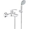 Grohe 33302002 Eurosmart Miscelatore Monocomando per Vasca-Doccia, Cromo [Vecchio Modello]