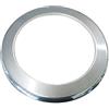 MBM Rosone tondo canna fumaria stufa caldaia pellet acciaio inox D. 300 mm.