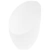 BUGUUYO Paralume Lampada Piantana in Plastica Bianca Paralume Decorativo Minimalista per Lampada da Terra Coprilampada Semplice e Leggero Facile da Pulire e Installare Protezione Luce