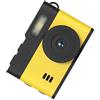 RASTKY Fotocamera del Portachiavi HD, Fotocamera Compatta Vintage da 1080p da 12 MP con Luce di Riempimento a LED, Display HD da 0,96 Pollici, Anteprima in Tempo Reale, per Vlog, (giallo)