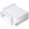 TZS First Austria Raccordo a T in abs per tubo rettangolare di aerazione 120x60mm