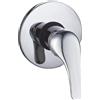 Ambra Bathroom MISCELATORE INCASSO DOCCIA AMBRA RUBINETTERIA MODELLO BLU 2.0 CROMATO