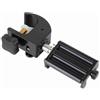 Tomantery Supporto per Morsetto per Asta GPS RTK Supporto per Telefono Sicuro per Raccolta Dati in Alluminio Anodizzato per attività di Rilevamento, Universale per Pali 32 Mm/20 Mm