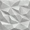 Deccart Pannelli Decorativi Per Pareti 3D - Pannelli Murali - Pannello Decorativo Parete - Polystyrène PSE - 50x50 cm Brylant 2 m², 8 pezzi, Cemento