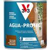 V33 Vernice esterna acqua Protect lucida rovere scuro 0,75l