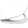 ERCOS Sedile WC Garda Ceramica Dolomite Anima in Legno - Bianco
