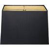 Royal Designs, Inc. Royal Designs Paralume rettangolare con retro rigido 7 x 14 x 9 x 16 x 11