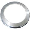 MBM Rosone tondo canna fumaria stufa caldaia pellet acciaio inox D. 230 mm.
