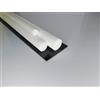 alt-intech PTFE Barre tondo PTFE bianco Ø 40 mm lungo 1000 mm PTFE compatto (Teflon)