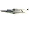 TPM Go SS002R 2 in 1 Pick and Decoder Tool per serratura S-Groove, strumento di bloccaggio argento