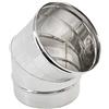 SGM Clima Srls Air Evolution Gomito a 45° per canna fumaria in acciaio inox (DN 250)