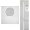 Generico Campanello Da Porta Con Filo,38 Suonerie Riutilizzabili Con Melodia Campanello - Controllo Accessi Cablato 12V a Parete per Uffici Aule Esterno Interno Appartamento Garage