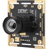 YWBL-WH Modulo Fotocamera Grandangolare HBVCAM-F20216HD V22 - Obiettivo HD 2 MP, Sensore F22, FOV 92°, Messa a Fuoco Manuale, Plug & Play, Supporto OTG