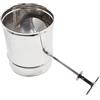 Generic Manicotto acciao INOX con Valvola per Canna Fumaria (D.80)