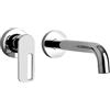 Yellowshop - Miscelatore bagno completo rubinetteria Open lavabo bidet vasca e doccia incasso ed esterno in ottone cromato flessibile inox piletta clic-clak Made in Italy (Lavabo muro senza piastra)