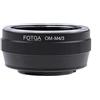 Fotga OM-M4/3 - Adattatore manuale per obiettivo Olympus Zuiko OM con sistema di fotocamere Micro 4/3, compatibile con fotocamere mirrorless Panasonic Olympus MFT