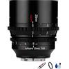 7artisans Obiettivo 25 mm T1.05 APS-C serie Vision Cine Lens grande apertura grandangolare manuale lente per Fuji X Mount X-A3, X-A5, X-A7, X-at, X-M1, XM2, X-T4, X-T30, X-T30, X-Pro2, ecc