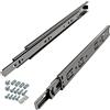 SOTECH 5 coppie di guide a estrazione totale KV-25-H35-L500-NF-MS versione standard da 500 mm, portata 25 kg, guida a cassetto con set di viti incluso