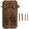 Atyhao Set di Maniglie per Porta Maniglie in Rame Antico in Stile Cinese Maniglie per Guardaroba Accessori per mobili da Cucina