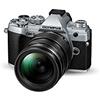 Olympus Om-D E-M5 Mark Iii Silver + 12-40 F2.8 Pro Fotocamera, Argento