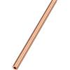 METALLIXITY Rame Tubo (4mm OD x 1mm Parete T x 300mm L), Tubo Dritto in Metallo Senza Cuciture - Tubo Tondo in Rame per Casa Arredamento, Macchine, Fai-da-Te Artigianato