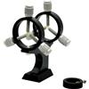 Gettimore Telescopio astronomico Star Finder Mount con anello guida a 3 punti e staffa puntatore, lega di alluminio per stabilità, compatibile con la maggior parte delle basi a coda di rondine