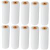NUOBESTY Confezione da 12 Pezzi Mini Rulli in Spugna Bianca per Verniciare Porte e Mobili, Facile da Pulire Uso Versatile per Pittura a Base D'acqua