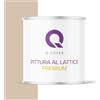 Q-COVER Voc - Vernice in lattice, lavabile, 2 l (circa 14 m²), colore Beige, colore per interni, colore da parete, classe 2, colore opaco, per chi soffre di allergie, resistente all'abrasione