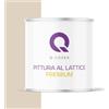 Q-COVER Voc - Vernice in lattice, lavabile, 2 l (circa 14 m²), colore Beige chiaro, colore per interni, colore da parete, classe 2, colore opaco, per chi soffre di allergie, resistente all'abrasione