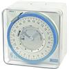 Orbis MINI T QRD 230 V Interruttore orario giornaliero da parete retroq. barra DIN